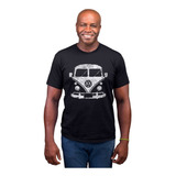 Camiseta Masculina Kombi Coruja Volkswagen Carros Antigos