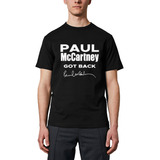 Camiseta Masculina Paul Mccartney Got Back Show The Beatles