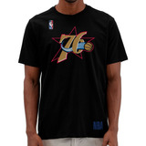 Camiseta Masculina Philadelphia 76ers N B