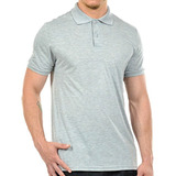 Camiseta Masculina Polo Algodão/poliéster Lisa Uniforme