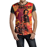 Camiseta Masculina Sons Of Anarchy Filhos Da Anarquia Ref186