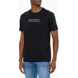 Camiseta Masculina Sustainable Preta Calvin Klein Jeans