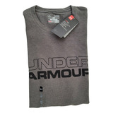 Camiseta Masculina Under Armour Heat Gear Cinza Tam: Gg/xl