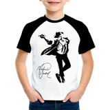 Camiseta Michael Mj Jackson Rei Do