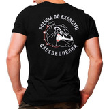 Camiseta Militar Estampada Cães De Guerra