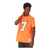 Camiseta Mitchell & Ness Estampada Denver Broncos Laranja