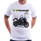 Camiseta Moto Kawasaki Z 1000 Preta 2012