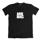 Camiseta Mr Big Banda Hard Rock Musica Unissex