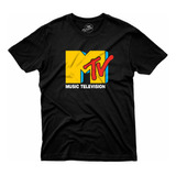 Camiseta Mtv Anos 80 Classic Rock