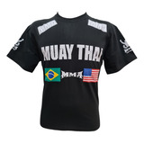 Camiseta Muay Thai Competidor Boxe Mma