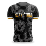 Camiseta Muay Thai Dragão