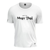 Camiseta Muay Thai Fonte Shap Life Campeonato Lutador