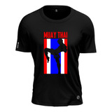 Camiseta Muay Thai Lutador Thailandia Shap Life Plus Size