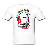 Camiseta Namorados Presente Blusa Tshirt Divertida Barato