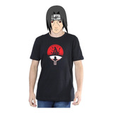 Camiseta Naruto Itachi Uchiha Akatsuki Anime