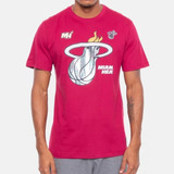 Camiseta Nba Miami Heat Rainbow Vinho