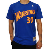 Camiseta Nba Warriors Curry Mitchell &