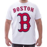 Camiseta New Era Basic Boston Red