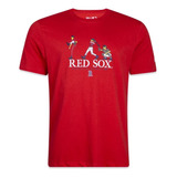 Camiseta New Era Boston Red Sox Freestyle Vermelho