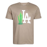 Camiseta New Era Los Angeles Dodgers Rooted Nature