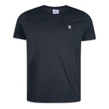 Camiseta New Era Manga Curta Mlb New York Yankees Chumbo