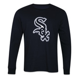 Camiseta New Era Manga Longa Mlb Chicago White Sox Core