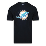 Camiseta New Era Miami Dolphins Logo