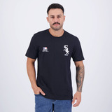 Camiseta New Era Mlb Chicago White Sox Club House Preta