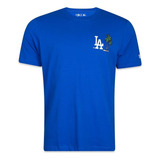 Camiseta New Era Mlb Los Angeles Dodgers All Core Azul