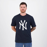 Camiseta New Era Mlb New York Yankees Essentials Duo Marinho