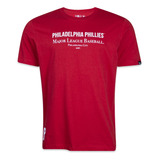 Camiseta New Era Mlb Philadelphia Phillies Minimal Label