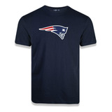 Camiseta New Era New England Patriots Logo Time Nfl Azul