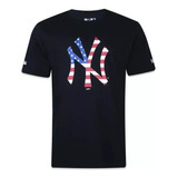 Camiseta New Era New York Yankees Mlb Street Usa Core Neyyan