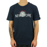 Camiseta New Era New York Yankees Original - Marinho