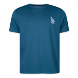 Camiseta New Era Performance Los Angeles Dodgers Mlb Verde