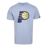 Camiseta New Era Plus Size Nba Logo Indiana Pacers Basquete