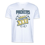 Camiseta New Era Regular Green Bay Packers Core Nfl I24009