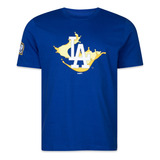 Camiseta New Era Regular Los Angeles Dodgers Core Mlb I24006