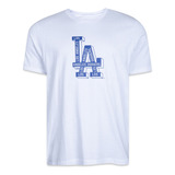 Camiseta New Era Regular Los Angeles Dodgers Core Mlb I24076