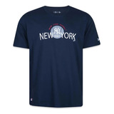 Camiseta New Era Regular Mlb New York Yankees Core Azul