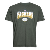 Camiseta New Era Slim Green Bay Packers Core Verde