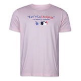 Camiseta New Era Slim Mlb Los Angeles Dodgers Golf Culture