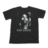 Camiseta Nina Simone Camisa Masculina Cantora Negra Jazz