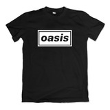 Camiseta Oasis Banda Rock Musica Unissex