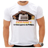 Camiseta Odyssey Vídeo Game Retro Atari Dactar Anos 80 L28