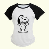 Camiseta Ou Camisa Snoopy J2151