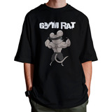 Camiseta Oversized Academia Treino Bodybuild Gym