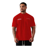 Camiseta Oversized Esportiva Academia Vintage Fitness Moda