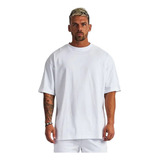 Camiseta Oversized Larga Street T-shirt White Stecchi
