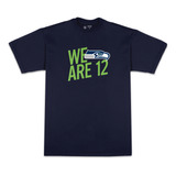 Camiseta Oversized Nfl Seattle Seahawks Slogan